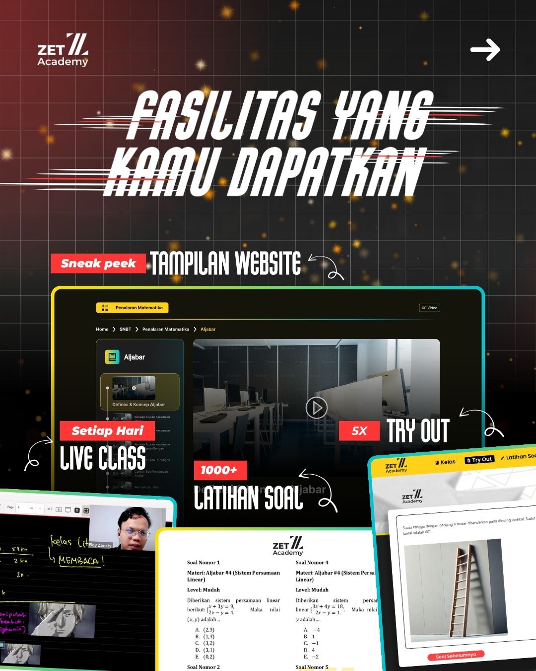 SKS SNBT - Fasilitas